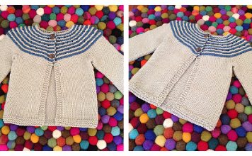 Gidday Baby Cardigan Free Knitting Pattern Gidday Baby Cardigan Free Knitting Pattern