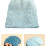Inside Out Beanie Free Knitting Pattern