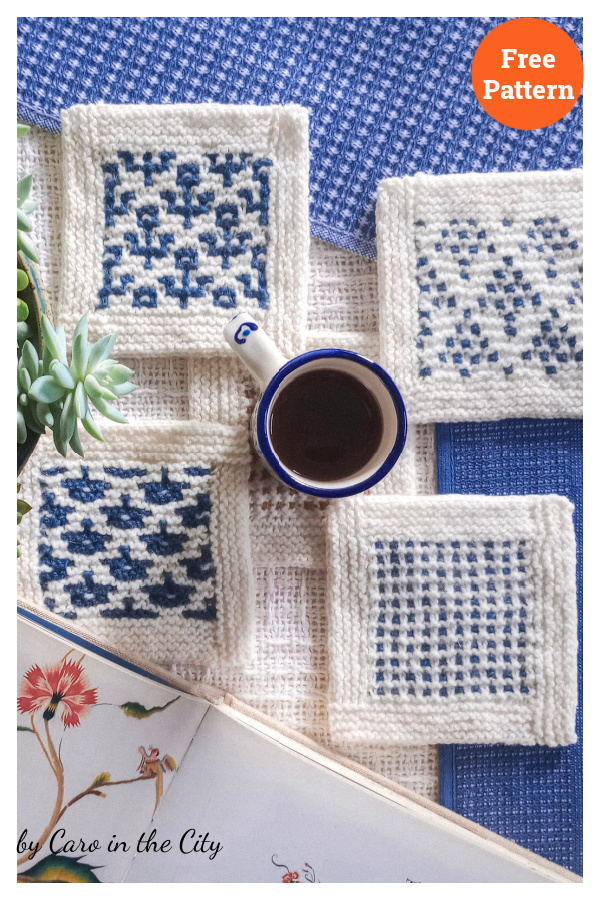 Little Coasters Free Knitting Pattern
