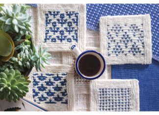 Little Coasters Free Knitting Pattern