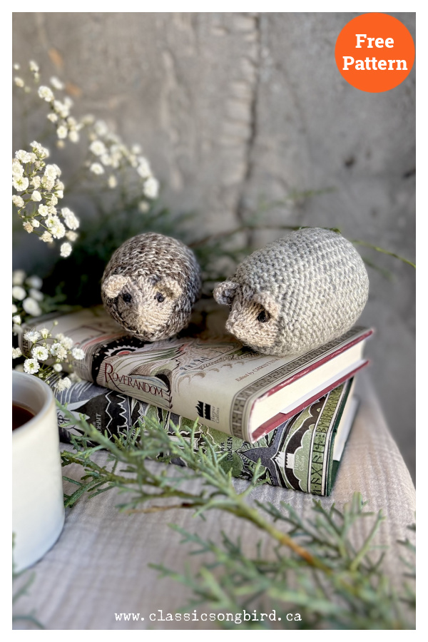 Little Hedgehogs Free Knitting Pattern