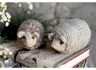 Little Hedgehogs Free Knitting Pattern