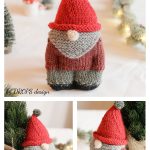 Merry Beard Santa Free Knitting Pattern