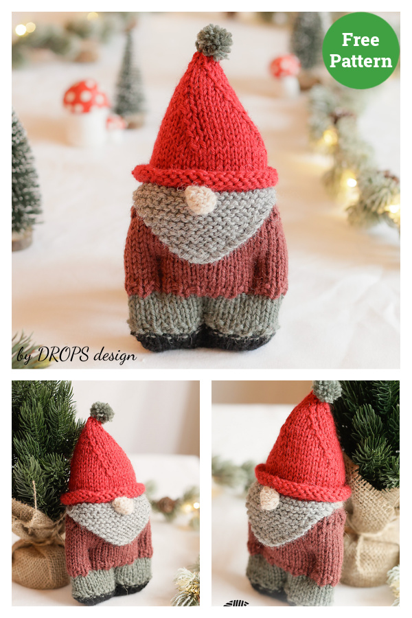 Merry Beard Santa Free Knitting Pattern