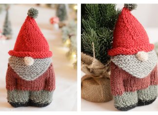 Merry Beard Santa Free Knitting Pattern