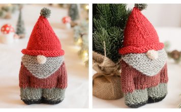 Merry Beard Santa Free Knitting Pattern