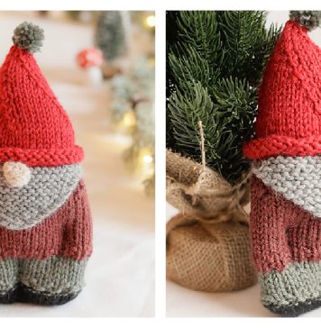 Merry Beard Santa Free Knitting Pattern