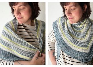 Miramare Shawl Free Knitting Pattern