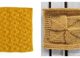 Pinwheel Block Free Knitting Patterns
