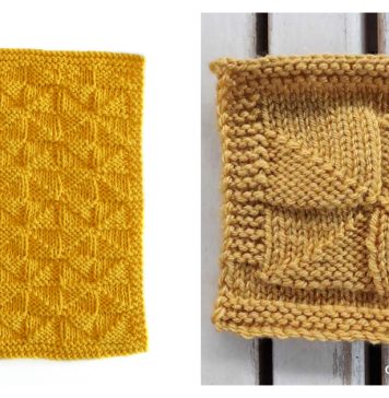 Pinwheel Block Free Knitting Patterns