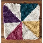 Pinwheel Dishcloth Free Knitting Pattern