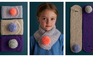 Powder Puff Scarf Free Knitting Pattern