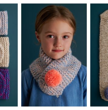 Powder Puff Scarf Free Knitting Pattern