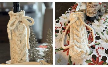 Regift Me Wine Cozy Free Knitting Pattern Regift Me Wine Cozy Free Knitting Pattern