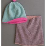 Reversible Hat and Cowl Free Knitting Pattern