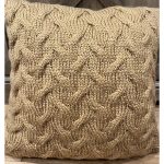 Sandy Waves Pillow Free Knitting Pattern