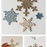 Snowflake Free Knitting Pattern