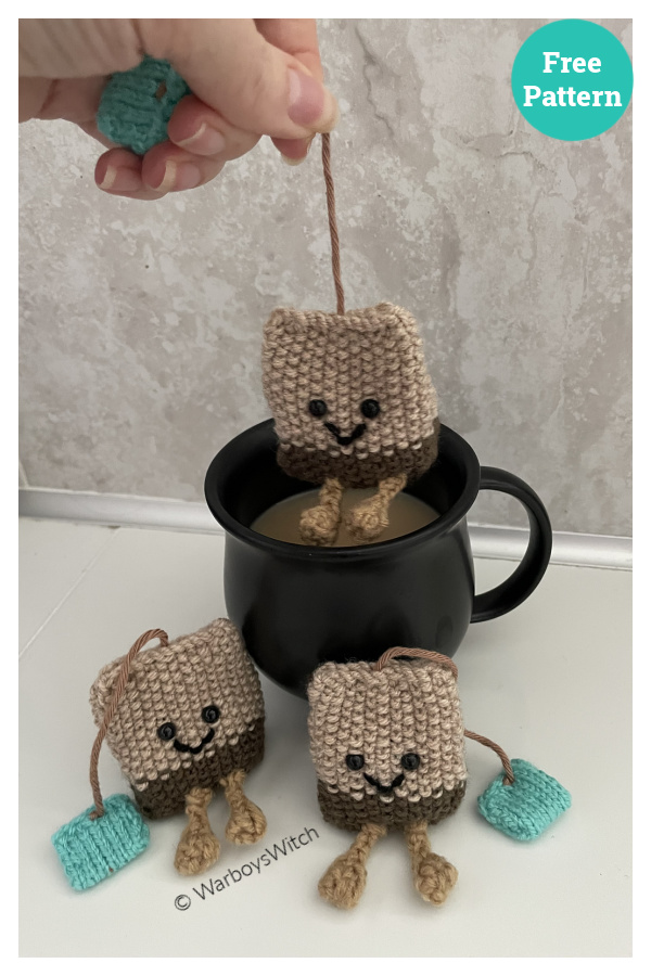 Teabag Free Knitting Pattern