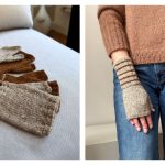 Toffee Mitts Knitting Pattern