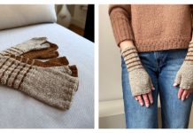 Toffee Mitts Knitting Pattern
