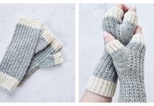 Warm Hands Fingerless Gloves Free Knitting Pattern Warm Hands Fingerless Gloves Free Knitting Pattern