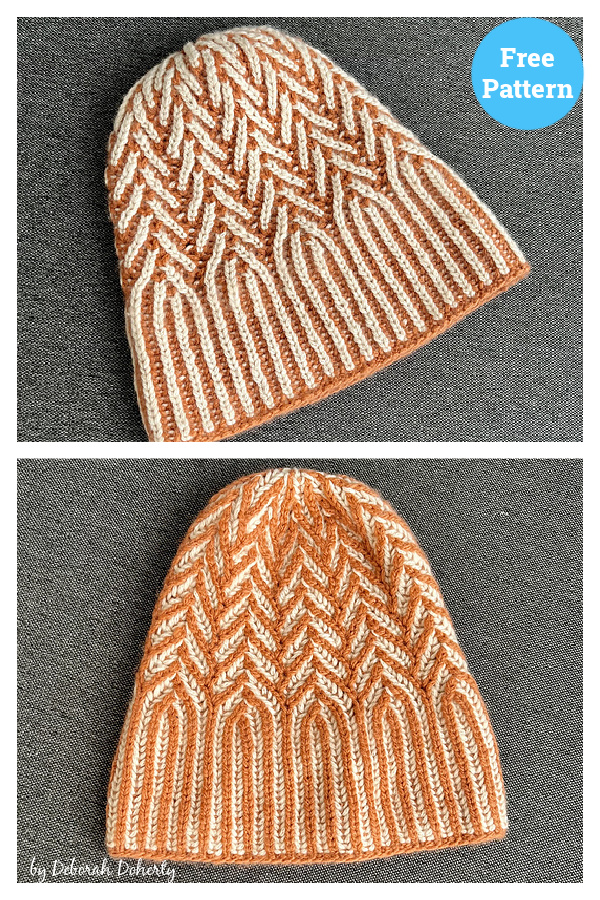 Wild Herring Hat Free Knitting Pattern