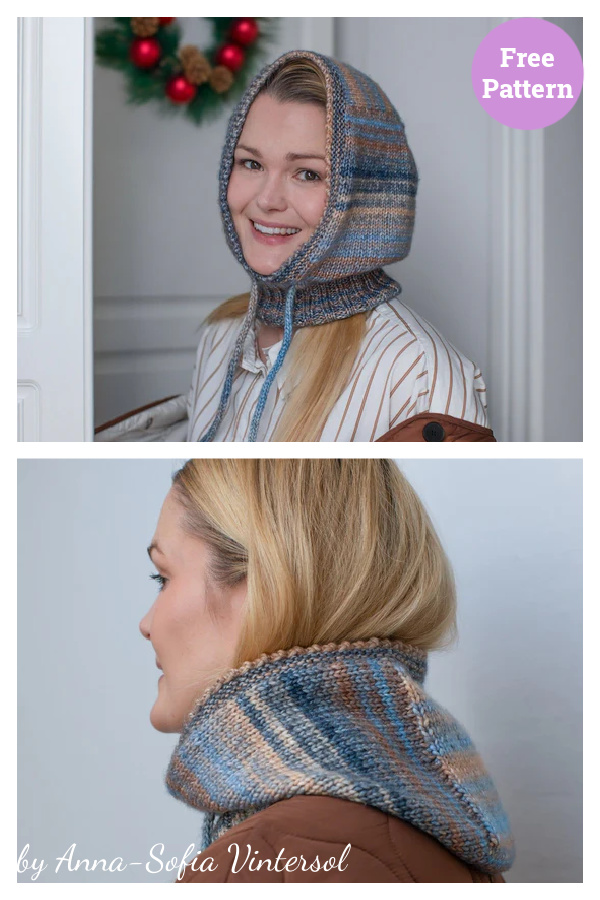 Winter Sky Balaclava Free Knitting Pattern