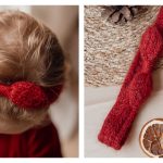 Wisteria Headband Free Knitting Pattern