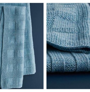 Blueprint Blanket Free Knitting Pattern Blueprint Blanket Free Knitting Pattern