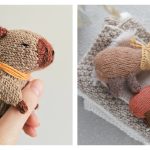 Capybara Toy Knitting Patterns