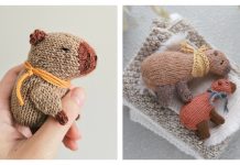 5 Capybara Toy Knitting Patterns Capybara Toy Knitting Patterns