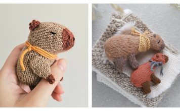 Capybara Toy Knitting Patterns