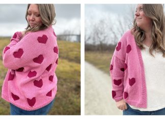 Cordelia Cardigan Free Knitting Pattern and Video Tutorial