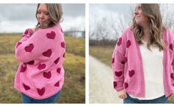 Cordelia Cardigan Free Knitting Pattern and Video Tutorial
