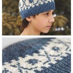 Fair Isle Hockey Beanie Free Knitting Pattern