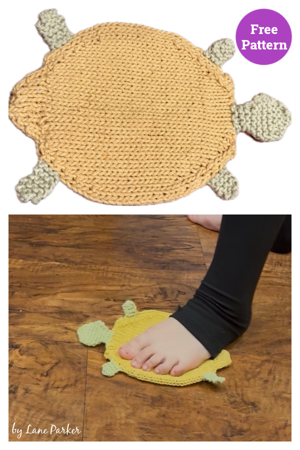 Floor Turtle Free Knitting Pattern
