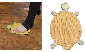 Floor Turtle Free Knitting Pattern