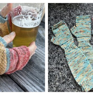 Forgotten Gem Mittens Free Knitting Pattern