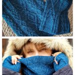 Lia Neck Warmer and Mittens Free Knitting Pattern