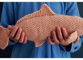 Lucky Fish Free Knitting Pattern