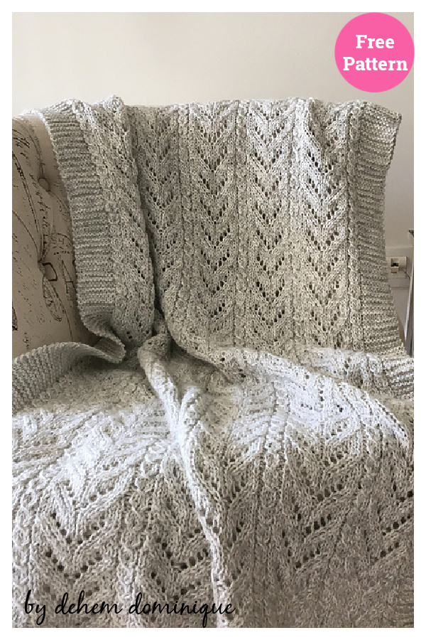 Mamie Drine's Stole Free Knitting Pattern