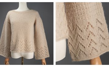 Oh-So Soft Pullover Free Knitting Pattern