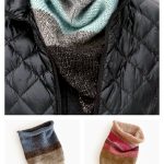 Open Coat Cowl Free Knitting Pattern