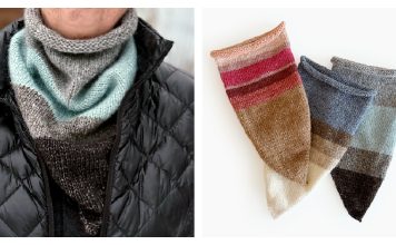 Open Coat Cowl Free Knitting Pattern