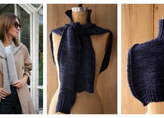 Sweater Shawl Free Knitting Patterns