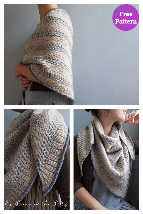 Tasha Shawl Free Knitting Pattern