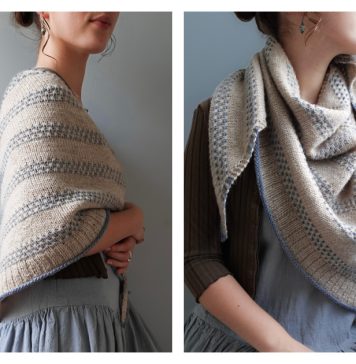 Tasha Shawl Free Knitting Pattern