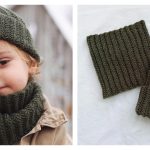 Trailway Hat and Cowl Set Free Knitting Pattern