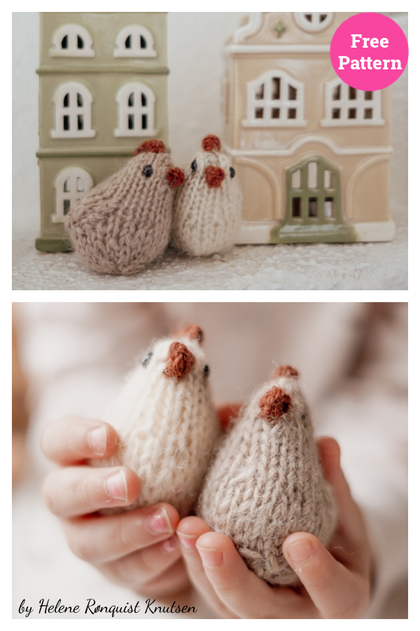 Chicken Chicken Little Hen Free Knitting Pattern