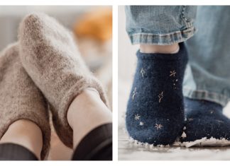 Community Slippers Free Knitting Pattern